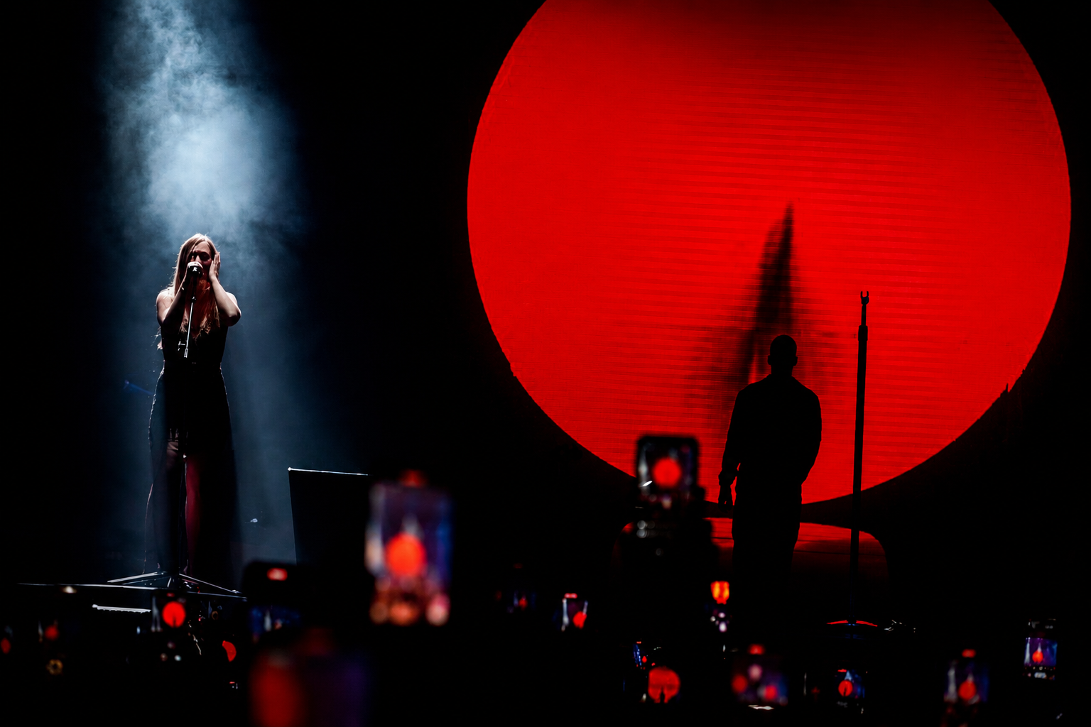 Jose Rivera shooting at a concert